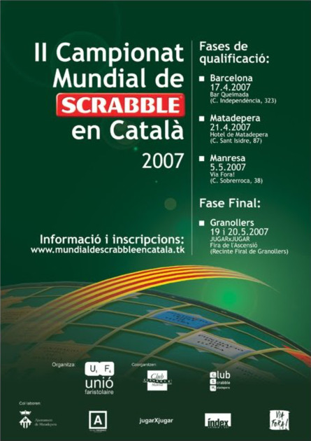 2n Campionat Mundial de Scrabble en català (2007)